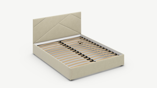 Кровать двуспальная,Бежевый  фото в интернет-магазине BestWood