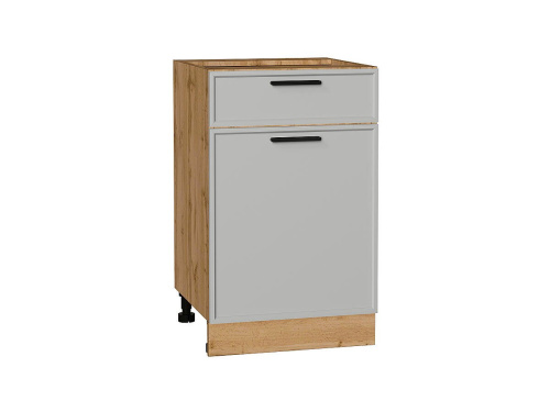 Кухонный гарнитур Фрейм-02  220х60х234/Grey Silk фото в интернет-магазине BestWood