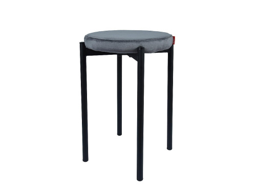 Табурет 39х39х51/Dark Grey V240 фото в интернет-магазине BestWood