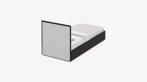 Кровать с ПМ 99х210х99/Коричневый фото в интернет-магазине BestWood