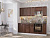 Кухонный гарнитур Шале-01  220х60х214/Brown Dreamline