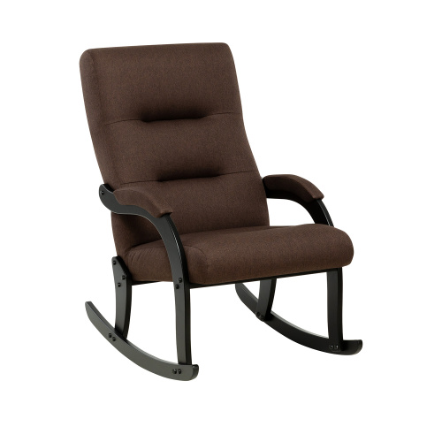 Кресло-качалка Дэми 63,4х87х92 Венге/Коричневый фото в интернет-магазине BestWood