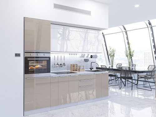 Кухонный гарнитур Фьюжн-03  260х60х214/Gallant/Angel фото в интернет-магазине BestWood