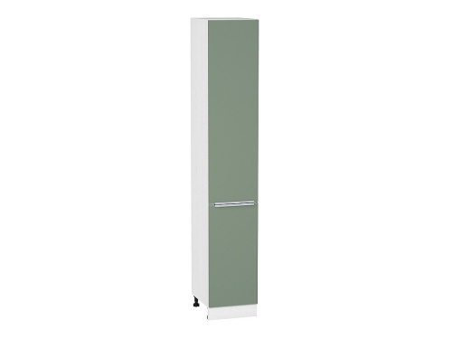 Кухонный гарнитур Фьюжн-06  200х60х234/Silky White/Silky Mint фото в интернет-магазине BestWood