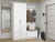 Стиль-03 160х38х211/White Silkwood фото в интернет-магазине BestWood