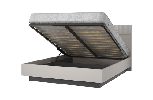 Кровать 160 с ПМ 165,4х206,4х110,7 Персидский жемчуг/Амарок фото в интернет-магазине BestWood