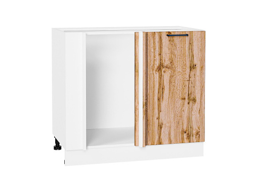 Кухонный гарнитур Флэт-05  400/100х60х234/Wotan Oak 2S фото в интернет-магазине BestWood