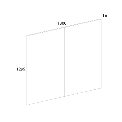 Панель стеновая 130 130х1,6х129,9/Дуб Наварра фото в интернет-магазине BestWood
