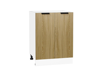 Кухонный гарнитур Евро Лайн-01  280х60х214/Белый/Дуб песочный фото в интернет-магазине BestWood