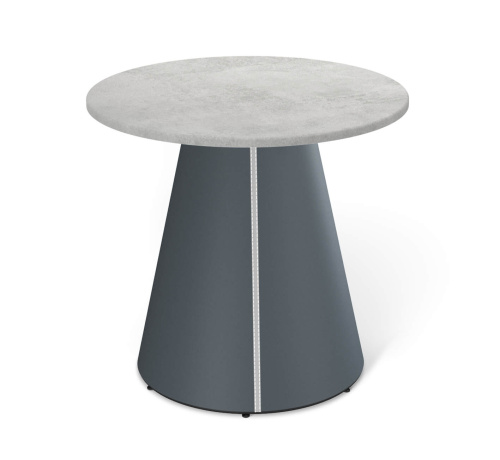 Стол универсальный Антрацит,серый,бетон светлый,90х90х74,7см. фото в интернет-магазине BestWood