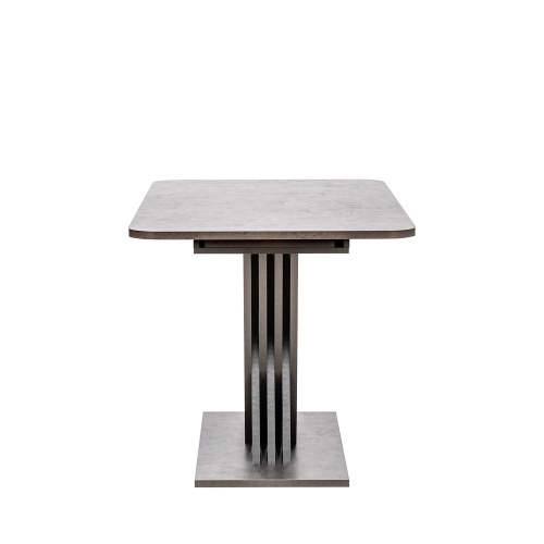 Стол раздвижной Гросс 120х75х75,5 Камень темный/Графит фото в интернет-магазине BestWood