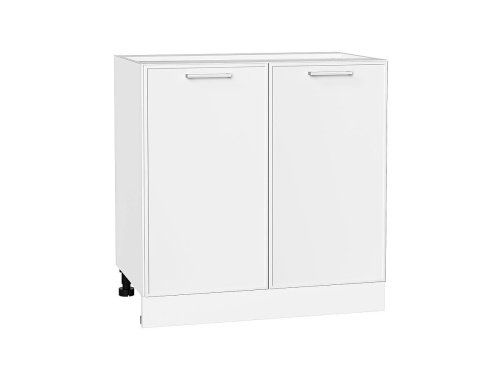 Кухонный гарнитур Квадро-03 120х60х214/Белый фото в интернет-магазине BestWood