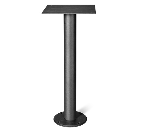 Стол барный 80х80х76,5/Черный Муар/Дуб Беленый фото в интернет-магазине BestWood