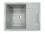 Мойка врезная 1Ч1К 65х51х20 /Серый фото в интернет-магазине BestWood