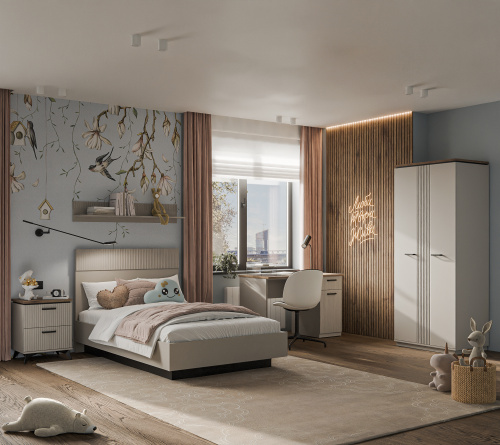 Шкаф 2DG 85х61,9х205,6 Персидский жемчуг/Амарок фото в интернет-магазине BestWood