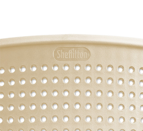 Обеденная группа 83х83х75 Черный/Бежевый/Желтый фото в интернет-магазине BestWood