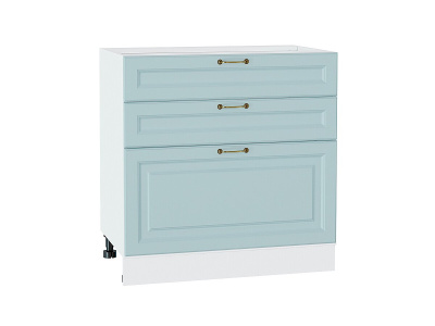 Кухонный гарнитур Ницца-02  330х60х214/Голубой фото в интернет-магазине BestWood