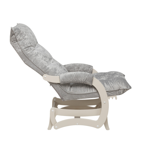 Кресло-маятник Луно,Слоновая кость,Светло-серый,62х89,5х110см. фото в интернет-магазине BestWood