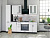 Кухонный гарнтитур Лофт-02  240х60х214/Super White