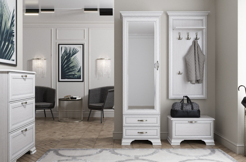 Вешалка 70х21,6х150/Вудлайн кремовый фото в интернет-магазине BestWood