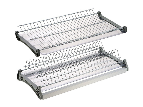 Посудосушитель 2-х уровневый 50х27,5 /Хром фото в интернет-магазине BestWood