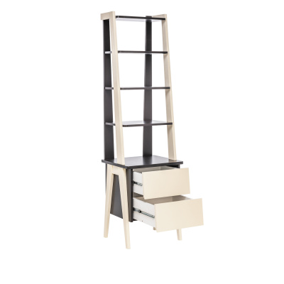 Этажерка 50,1х45х178,1 Венге/Дуб шампань фото в интернет-магазине BestWood