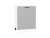 Кухонный гарнитур Фрейм-04  360х60х234/Grey Silk фото в интернет-магазине BestWood
