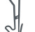 Вешалка 31,8х8х115,5/Антрацит фото в интернет-магазине BestWood