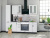 Кухонный гарнтитур Лофт-02  240х60х214/Super White фото в интернет-магазине BestWood