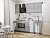 Кухонный гарнитур Сканди-01  220х60х214/Grey Softwood