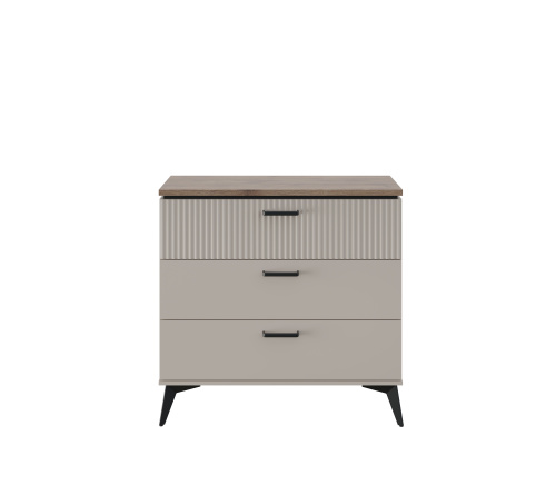 Комод 3S 91,6х39,4х89 Персидский жемчуг/Амарок фото в интернет-магазине BestWood