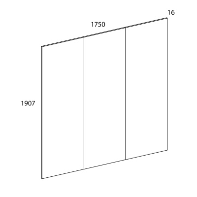 Панель стеновая 175Н 175х1,6х190,7/Дуб Наварра фото в интернет-магазине BestWood