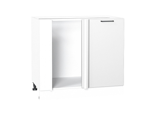 Кухонный гарнитур Флэт-04 Grey-green In 2S 100/250х60х234/Grey-green In 2S/White In 2S фото в интернет-магазине BestWood