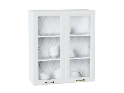 Кухонный гарнитур Ницца-04  320/270х60х234/Белый фото в интернет-магазине BestWood