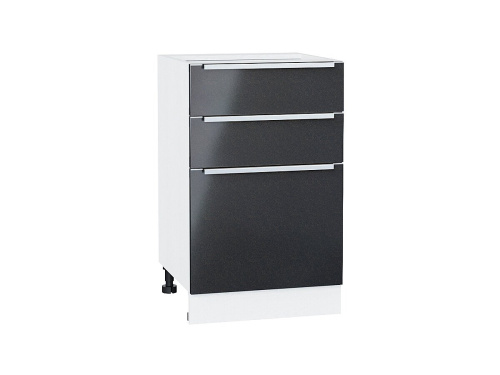 Кухонный гарнитур Фьюжн-06  200х60х234/Angel/Anthracite фото в интернет-магазине BestWood