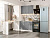 Кухонный гарнитур Сканди-05  120х60х214/Grey Softwood
