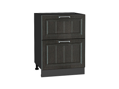 Кухонный гарнитур Прага-03 Белое дерево 160/280х60х214/Белое дерево/Венге Премиум фото в интернет-магазине BestWood