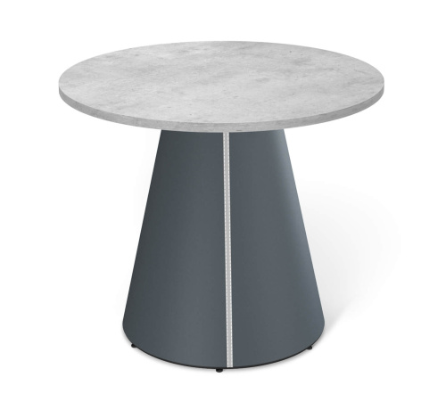 Стол универсальный Антрацит,серый,бетон чикаго светло-серый,90х90х75см. фото в интернет-магазине BestWood