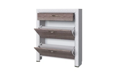 Прихожая К-2 Оливия 279х36,3х217 Вудлайн кремовый/Дуб анкора фото в интернет-магазине BestWood