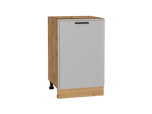 Кухонный гарнитур Фрейм-03  220/200х60х214/Grey Silk фото в интернет-магазине BestWood