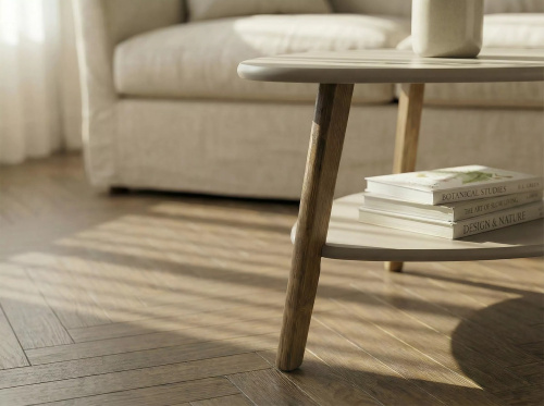 Стол журнальный Латте,орех кантри,77х78х50см. фото в интернет-магазине BestWood