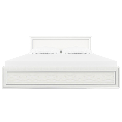 Кровать 160 без ПМ 171,1х207,9х93,6/Вудлайн кремовый фото в интернет-магазине BestWood