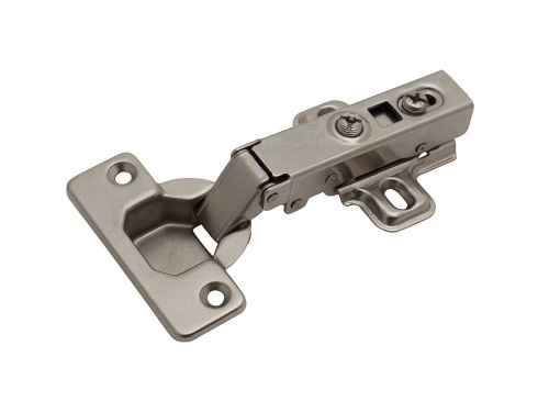 Петля Clip-on накладная D35 90° (с отв. планкой, угол откр. 110°) /Хром фото в интернет-магазине BestWood