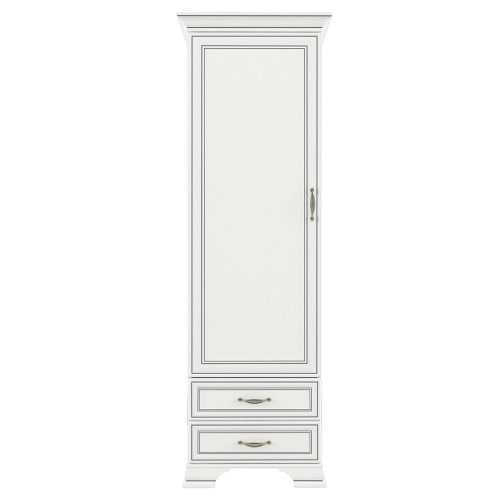Шкаф 1D2S 69х39,9х212,1/Вудлайн кремовый фото в интернет-магазине BestWood