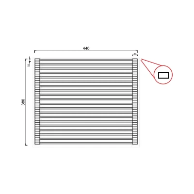 Ролл-мат 44х38х2/Черный фото в интернет-магазине BestWood