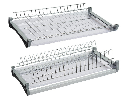Посудосушитель 2-х уровневый 50х27,5 /Хром фото в интернет-магазине BestWood