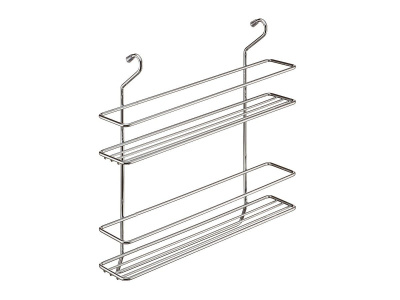 Полка для специй 2-х ярусная /Хром фото в интернет-магазине BestWood