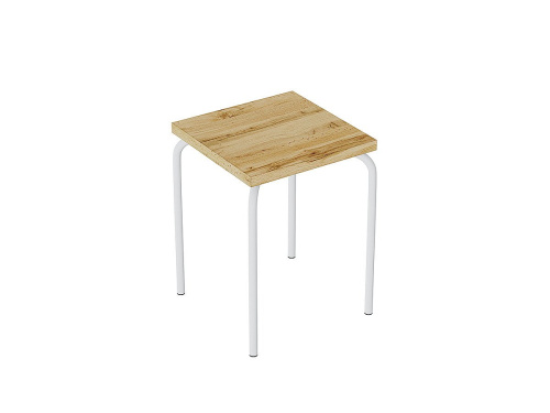 Табурет 33,5х33,5х43,4/Wotan Oak 2S фото в интернет-магазине BestWood