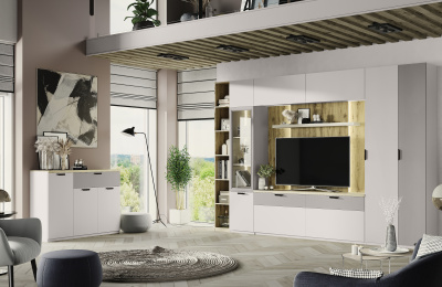 Шкаф навесной 1D 87,5х40х40/Персидский жемчуг фото в интернет-магазине BestWood