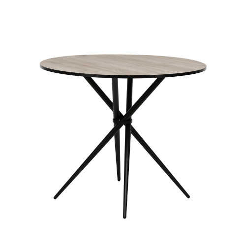 Стол Инаби,Дуб крафт серый,90х90х75см. фото в интернет-магазине BestWood